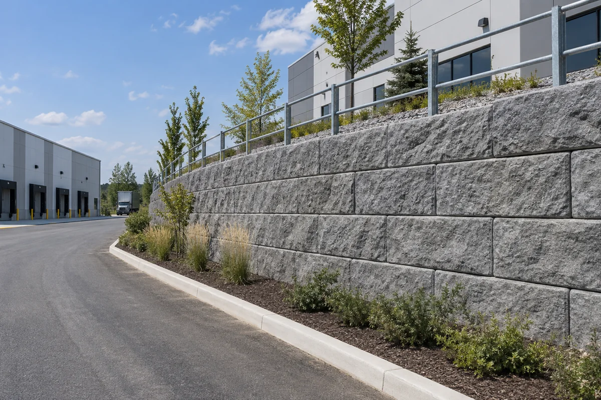 Cultured Stone Wall Facing finished detail in Cornwall, Ontario